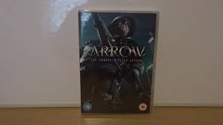 Arrow Season 5 UK DVD Unboxing [upl. by Ynnavoj]