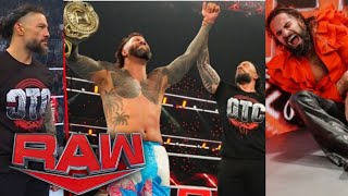 WWE Raw October 28 2024 Full Show Highlights  Roman Reigns and Usos On Raw [upl. by Heigl526]