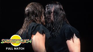 FULL MATCH  Undertaker vs Undertaker SummerSlam 1994 [upl. by Haymo]