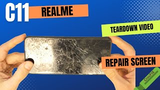 Realme C11 2021 disassembly teardown and change LCD SCREEN [upl. by Lavoie974]