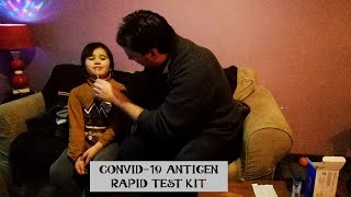 How to do a COVID19 Self Test  Rapid Antigen Test Kit France [upl. by Arhas627]