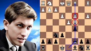 Fischer defeats future US Armed Forces Chess Champion in 16 moves [upl. by Geraldina519]