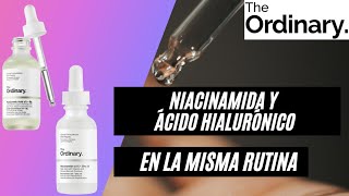 ¿Cómo aplicar La Niacinamida y El Ácido Hialurónico juntos en la misma rutinaUso 🌞🌚 [upl. by Norehc]