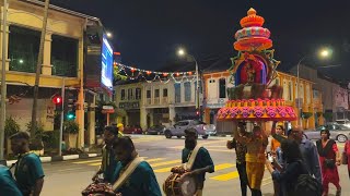 Ipoh Thaipusam 2024 Simple Yet Beautiful Kavadi with Urumi Melam 🌟🪔  Journey to Kallumalai Temple [upl. by Blythe]