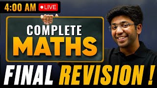 Class 10th Maths FINAL REVISION 🔥  Most Important Questions and Concepts  Shobhit Nirwan [upl. by Warren360]