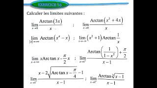 Limite et continuité 2 bac SM Ex 56 page 58 Almoufid [upl. by Anoiuq]