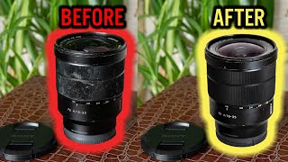 Repainting my Sony Zeiss Lens [upl. by Aneleairam]