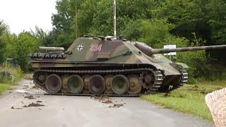 Jagdpanther Panzer V Sd Kfz 173 at WTD 41 Trier 2012 [upl. by Aicilat]