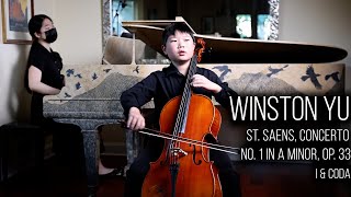 Winston Yu St Saens Cello Concerto in A minor Op 33 [upl. by Nywled]