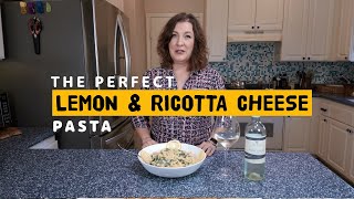 Pasta with Lemon and Ricotta Cheese [upl. by Hartmann]