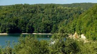 BIESZCZADY  Zielone wzgórza nad Soliną◕ ◕Green hills above Solina [upl. by Yelram331]