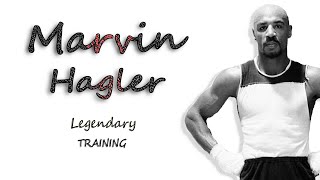 Marvin Hagler RARE Training In Prime 2 [upl. by Wrdna]