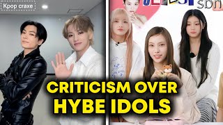 Netizens criticizing HYBE Idols for interacting with other idols [upl. by Astraea488]