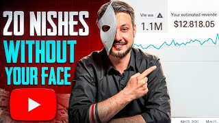 20 Best YouTube Niche In 2024 Without Your Face [upl. by Nalyt610]