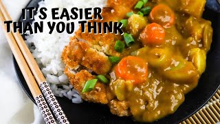 Make this local Hawaii Japanese comfort food at home  Tonkatsu curry [upl. by Mcferren]