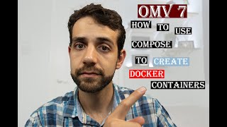 Lets create our Docker containers directly in the OMV OpenMediaVault 7 composure [upl. by Artimid741]