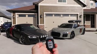 Swapping out the Lambo for an Audi R8 V10 Plus [upl. by Ajnin]