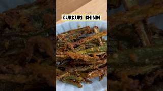 Kurkuri bhindi recipeokra fry recipe vendakkai fry foodshorts shorts ytshorts Oneofakind [upl. by Ephrem707]