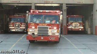 Engine 40 Detroit Fire Department [upl. by Ym]