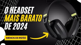 Unboxing e Overview do VGN VX1 V1 Wireless Headset O Fone Mais Barato do Mercado [upl. by Tobiah]