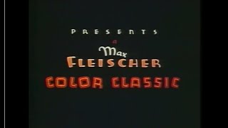 A Max Fleischer Color Classics Cartoon Collection Vol 1 1934 [upl. by Kielty]