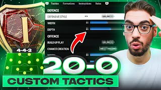 POST PATCH 200 BEST META 442 CUSTOM TACTICS amp INSTRUCTIONS IN FC 24 ULTIMATE TEAM [upl. by Milone]