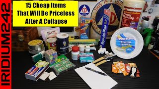 15 Cheap Items That Will Be Priceless After A Collapse [upl. by Natelson197]