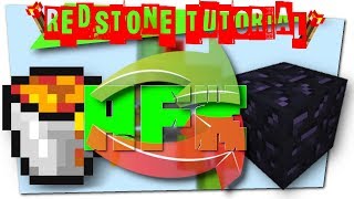 Convertitore LAVA OSSIDIANA AFK  Redstone Tutorial [upl. by Jacky]