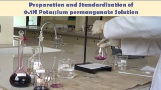 standardization of potassium permanganate solutions using sodium oxalate chemistry sodium [upl. by Ateikan]