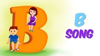 The Letter B Song  Alphabet Songs for kids  Nursery Rhymes by Kids Yogi [upl. by Nwahc]