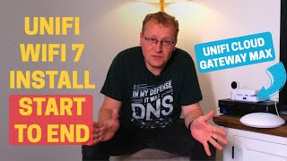 Setting up a brand new WiFi 7 network using Unifi Cloud Gateway Max [upl. by Procora424]