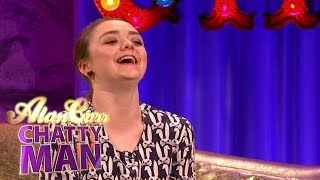 Maisie Williams  Full Interview on Alan Carr Chatty Man [upl. by Yusem257]