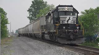 SD402 switching near Fostoria [upl. by Sivel]