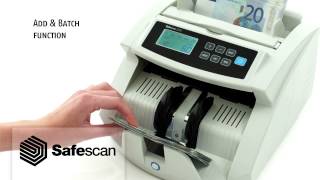 Safescan 2250 Bank Note Counter [upl. by Eanehs]