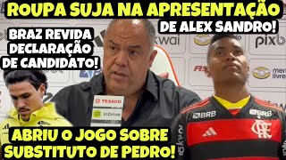 EXPLOSIVO BRAZ LAVA ROUPA SUJA NA APRESENTAÇÃO DE ALEX SANDRO TUDO SOBRE SUBSTITUTO PARA PEDRO [upl. by Tap]