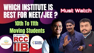 Which Institute Is Best In Latur For NeetJEE   RCC Latur  IIB Latur  Stark Classes  VAA Latur [upl. by Babcock]