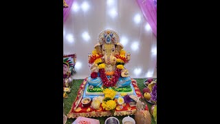 Gajanana Gajanana  Ganpati Bappa Morya  Marathi Song  Bappa Che Aagaman  Ganesha ustav 2024 [upl. by Dagna]