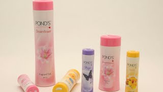 PONDS TALCUM POWDER REVIEWHOW TO USE loose powder [upl. by Averil]