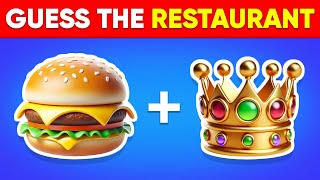 Guess the Fast Food Restaurant by Emoji 🍔🍕 Quiz Sloth [upl. by Nivaj]