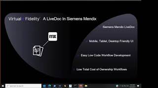 Siemens Polarion LiveDoc Running In Siemens Mendix Low Code Virtual Fidelity™ XDLM Demo [upl. by Paule]