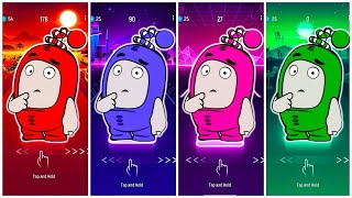 Oddbods Jeff 🎶 Oddbods Zee 🎶 Oddbods Pogo 🎶 Oddbods Fuse 🎶 Oddbods Bubbles ❤️ Who Will Win [upl. by Ysdnyl163]