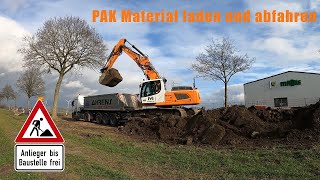 PAK Material laden  Liebherr R924 OD Varrel [upl. by Jamaal]