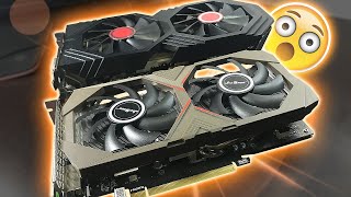 GTX 1660 Super Vs RX 580  Duelo Placas De Vídeo AliExpress O Resultado Surpreende Qualquer UM pt1 [upl. by Hiltan]