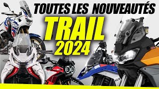 Toutes les nouveautés Trail 2024  EICMA 2023 [upl. by Angela642]