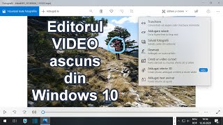 Editorul video ascuns din Windows 10 [upl. by Gader113]