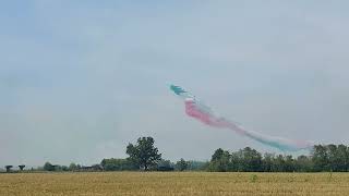 Frecce Tricolori a Piacenza 4K [upl. by Nytsirk]