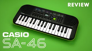 Casio SA46  Full Review [upl. by Norahs]