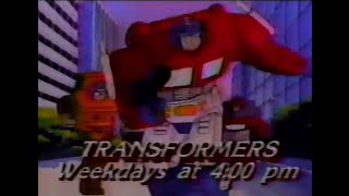 The Transformers Cartoon G1 Commercial  80s [upl. by Ainslee]