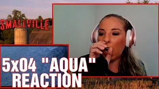 AQUAMAN IS HERE Smallville 5x04 quotAquaquot Reaction [upl. by Elisha]