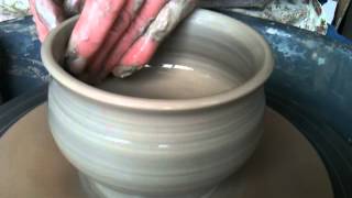 Throwing Pottery Bowls [upl. by Aihsenet]